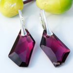 DUŻY DE ART AMETHYST 24 MM KOLCZYKI - 3