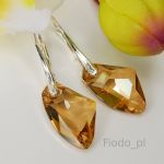 MAŁY GALACTIC 19MM GOLDEN SHADOW KOLCZYKI - 3