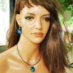 Jean Paul Gaultier for Swarovski KOLCZYKI W GRANACIE - 7