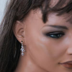 KOLCZYKI SZTYFTY BICONE CRYSTAL SWAROVSKI CRYSTALS - 5