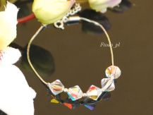 FANTAZYJNA BRANSOLETKA CRYSTAL AB
