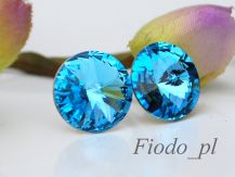 SZTYFTY RIVOLI AQUAMARINE SWAROVSKI 