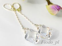 DŁUGIE KOLCZYKI CUBIST CRYSTAL SWAROVSKI
