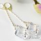 DŁUGIE KOLCZYKI CUBIST CRYSTAL SWAROVSKI