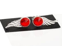 SREBRNE SKRZYDŁA WINGS CZERWIEŃ