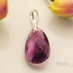 WISIOREK AMETHYST BLEND MIGDAŁ 22 MM  - 2