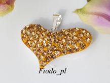 SERCE W CYRKONIACH TOPAZ