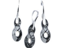 KOMPLET INFINITY KRYSZTAŁ SWAROVSKI NIESKOŃCZONOŚĆ