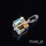 WISIOREK DELIKATNA KOSTKA 8 MM CRSTAL AB - 2
