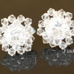 RIVOLI KOLCZYKI CRYSTAL JAK Z KORONKI - 2