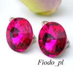 RIVOLI NA ZAPIĘCIACH ANGIELSKICH FUCHSIA SWAROVSKI NOWOŚĆ - 2