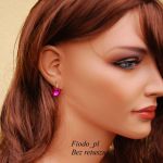 RIVOLI NA ZAPIĘCIACH ANGIELSKICH FUCHSIA SWAROVSKI NOWOŚĆ - 3