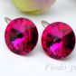 RIVOLI NA ZAPIĘCIACH ANGIELSKICH FUCHSIA SWAROVSKI NOWOŚĆ