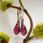 KOLCZYKI KROPLA AMETHYST 15 MM