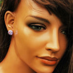 SZTYFTY RIVOLI VIOLET FIOLET SWAROVSKI  - 3