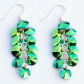 SWAROVSKI GRONKA Z DYSKÓW scarabeuss green