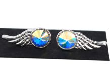 SKRZYDŁA WINGS CRYSTAL AB OPALIZUJĄCE