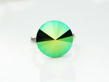Pierścionek rivoli Scarabeus Green zieleń