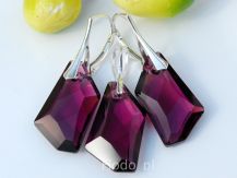 ELEGANCKI KOMPLET DE ART PIEKNY AMETHYST
