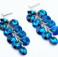 SWAROVSKI GRONKA Z DYSKÓW BERMUDA BLUE SATELITKI