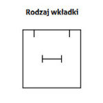 Pudełko szare na komplety 9 x 9 cm czarne wnętrze - 2