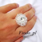 PIERŚCIONEK RIVOLI CRYSTAL W OPRAWIE - 4