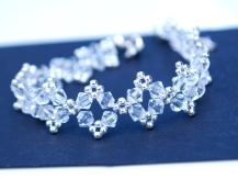 KORONKOWA BRANSOLETKA CRYSTAL SWAROVSKI