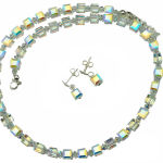 KOLIA Z MAŁYCH KOSTECZEK 6 MM SWAROVSKI DE LUX - 4