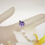 PIERŚCIONEK KOSTKA VIOLET - 2