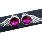 SREBRNE SKRZYDŁA WINGS MOCNY RÓŻ - 2