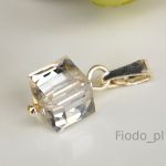 WISIOREK KOSTKA SILVER SHADE 8 MM - 2