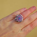 PIERŚCIONEK MAGICZNE FIOLETY RIVOLI SWAROVSKI - 2