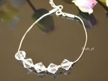 FANTAZYJNA BRANSOLETKA CRYSTAL