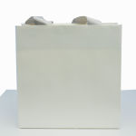BIAŁA TORBA PREZENTOWA kremowa 15X5 CM - 2