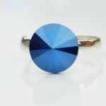 PIERŚCIONEK RIVOLI SWAROVSKI Royal Blue - 2
