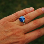 PIERŚCIONEK RIVOLI SWAROVSKI Royal Blue - 3