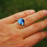 PIERŚCIONEK RIVOLI SWAROVSKI Royal Blue - 4