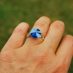 PIERŚCIONEK RIVOLI SWAROVSKI Royal Blue - 7