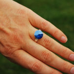 PIERŚCIONEK RIVOLI SWAROVSKI Royal Blue - 6