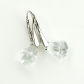 Kolczyki krople stożek 14 mm crystal delikatne