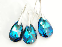 KOMPLET MIGDAŁY BERMUDA BLUE 16MM