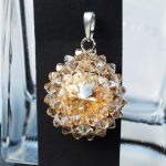 WISIOREK RIVOLI GOLDEN W BŁYSZCZĄCYM KOSZYCZKU  - 2