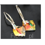 DELIKATNE KOLCZYKI COSMIC SWAROVSKI - 4