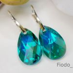 KOLCZYKI BLUE ZIRCON AB  - 2