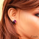 SZTYFTY RIVOLI AMETHYST SWAROVSKI NOWOŚĆ - 2