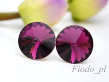 SZTYFTY RIVOLI AMETHYST SWAROVSKI NOWOŚĆ