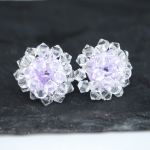 RIVOLI KOLCZYKI CRYSTAL Z FIOLETEM - 3