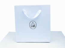 TORBA PREZENTOWA BIAŁE CZYSTA BIEL 12x14  KOMUNIA