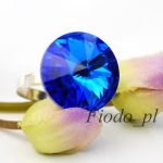 PIERŚCIONEK RIVOLI SWAROVSKI SZAFIR - 2